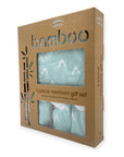 M/C BAMBOO 3PK NEWBORN BEANIE SET SAGE