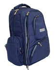 INFANTS LINNEN DIAPER BACKPACK NAVY