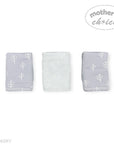 M/C BAMBOO 3PK FACECLOTHS GREY
