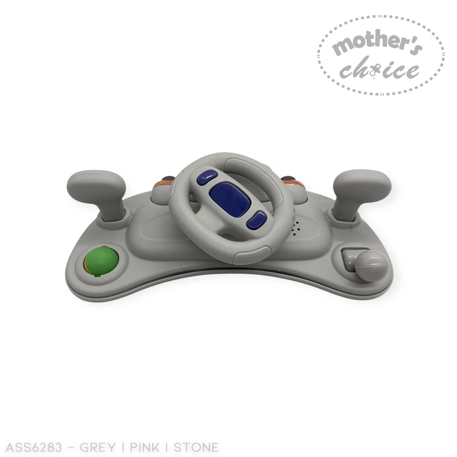 MOTHERS CHOICE BABY WALKER MUSIC MUTE WHEEL