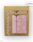 M/C BAMBOO 2PK JERSEY WRAP PINK