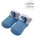 M/C FANCY BOX SOCKS 'BOYS DINO-BLUE'