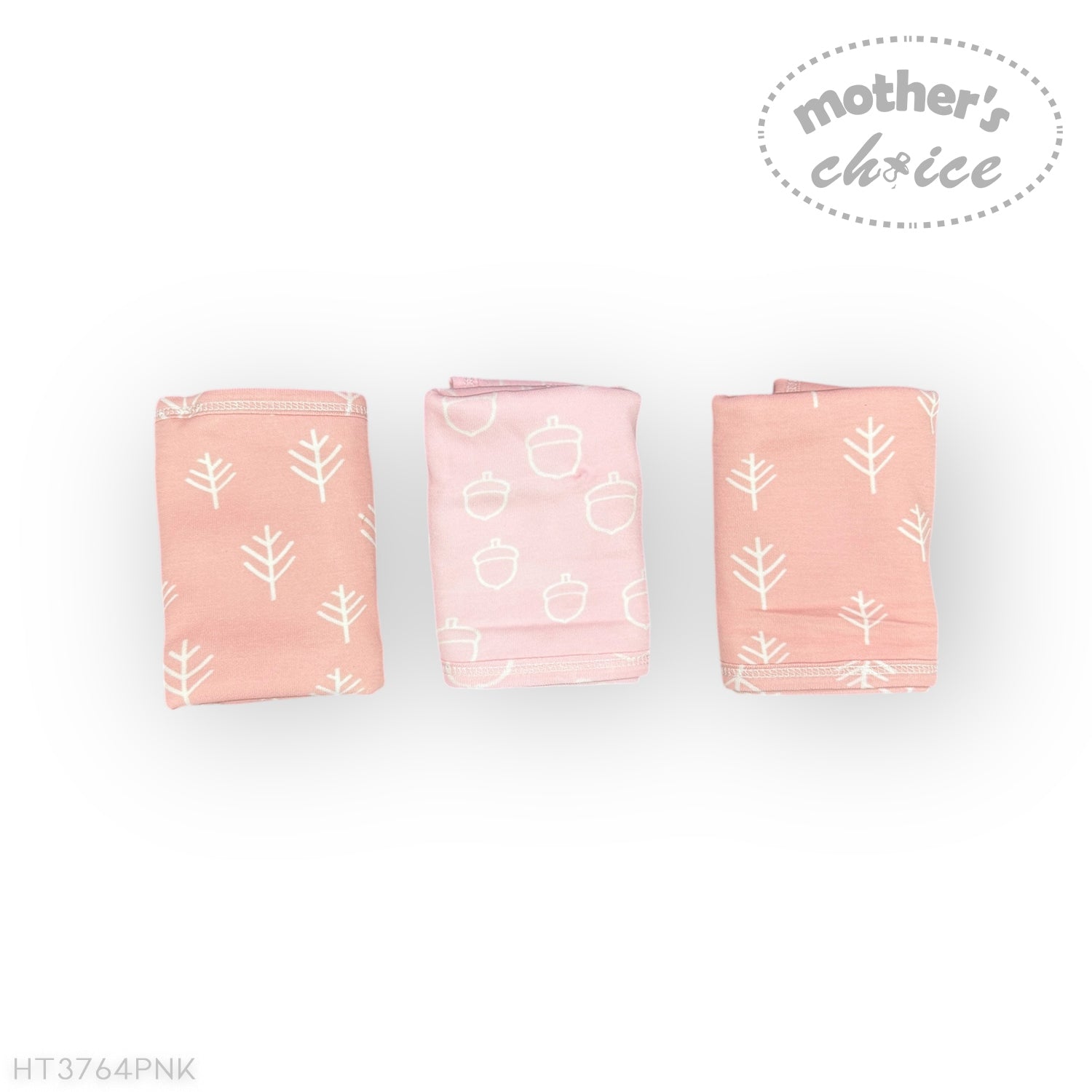 M/C BAMBOO 3PK FACECLOTHS PINK