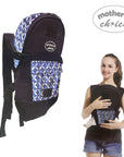 3 WAY PREMIUM BABY CARRIERS - GREY - PATTERN