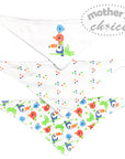 3 PACK BANDANA BIB 'BIRDS'