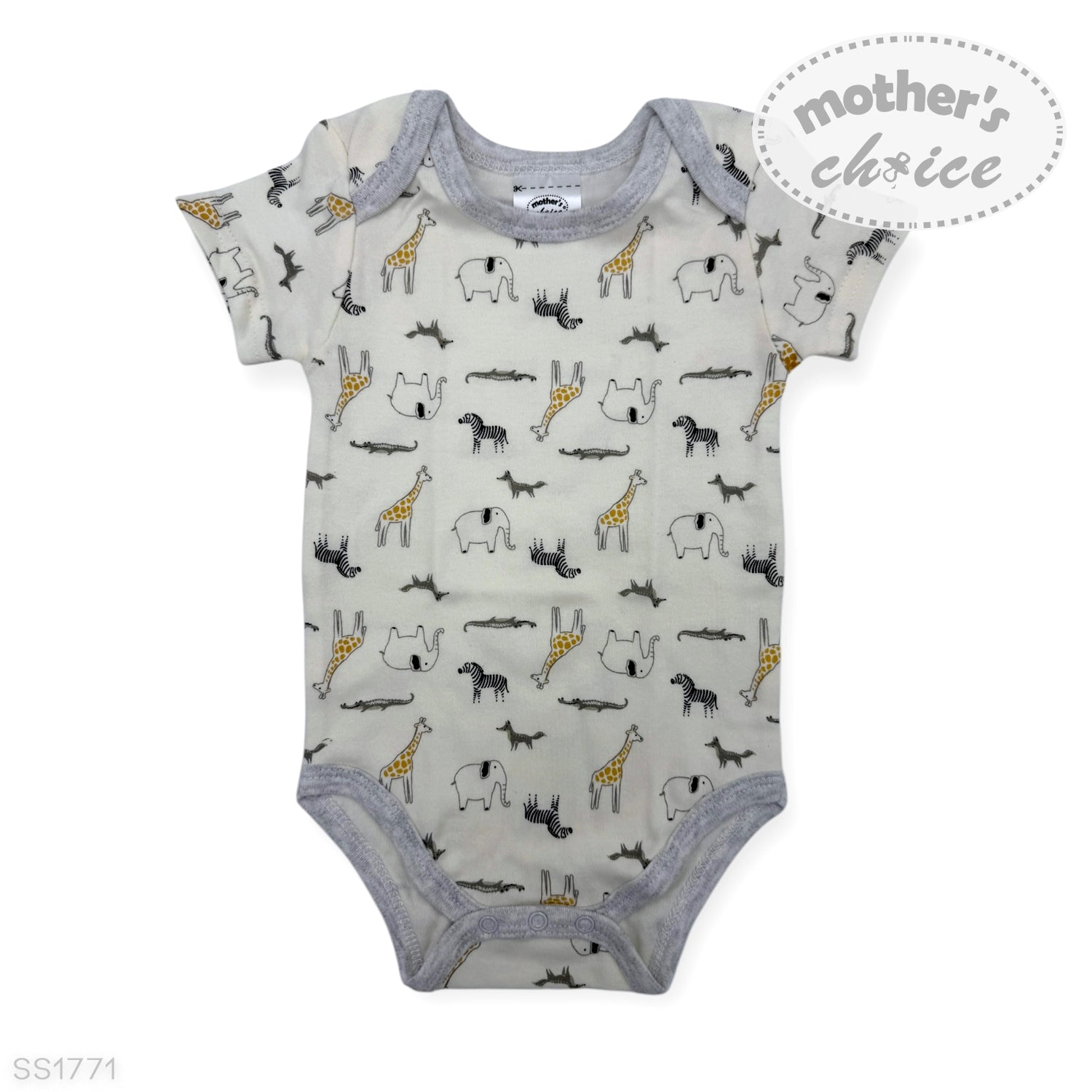 M/C 5 PCS GIFT SET GREY ELEPHANT