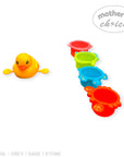 BABY BATH LARGE WITH DUCK &amp; TOYS &amp; CUSHION