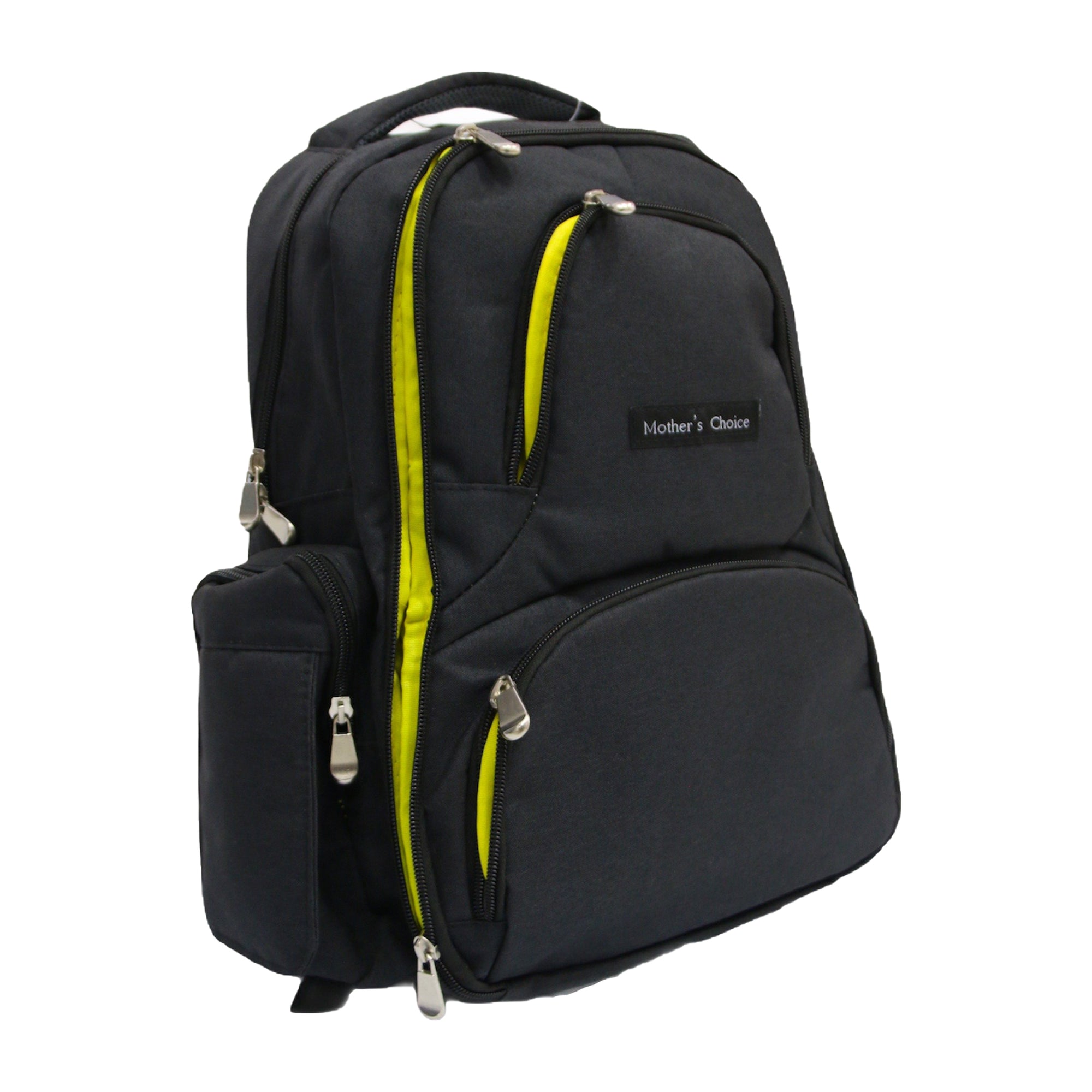 INFANTS LINNEN DIAPER BACKPACK BLACK