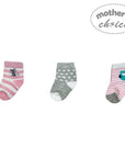 M/C 3 PACK INF SOCKS 'GIRLS OWL'