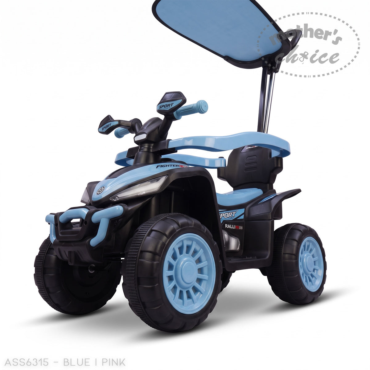 RIDE-ON CAR WITH CANOPY