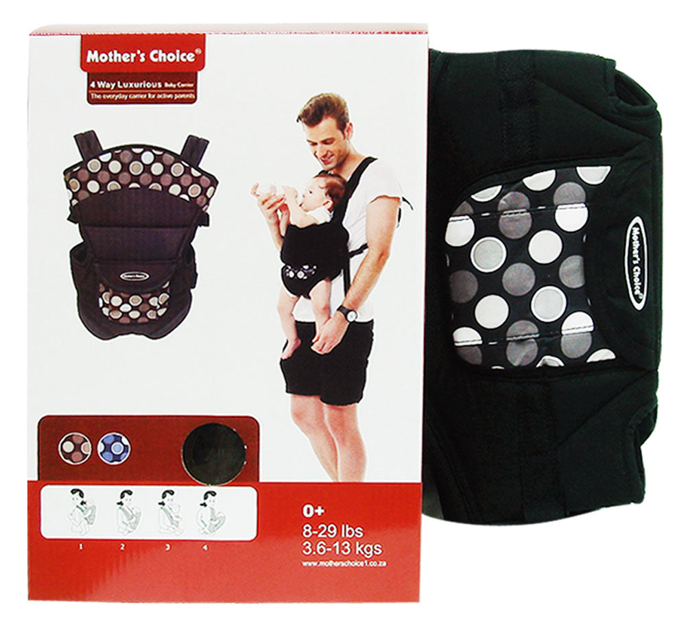 BABY CARRIER CIRCLES-BLACK