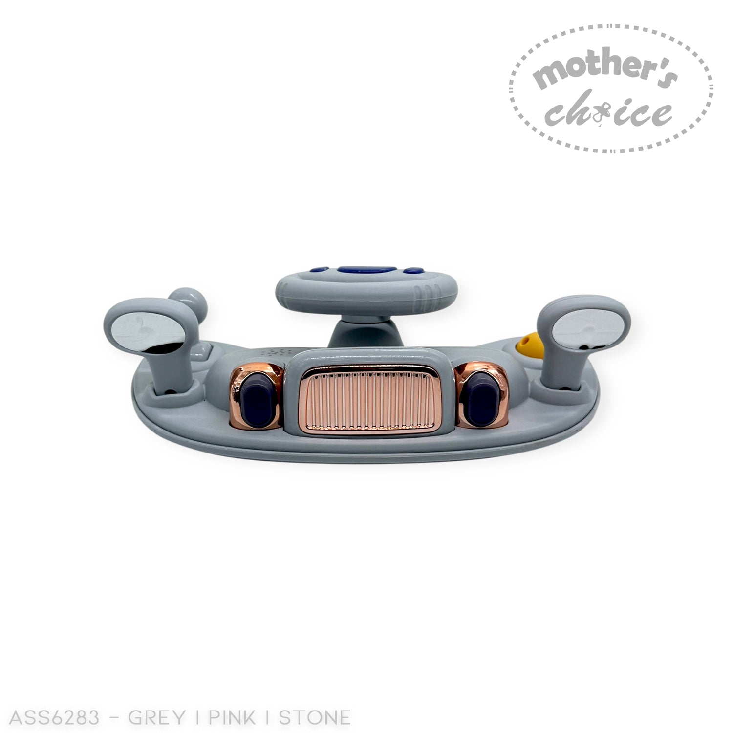 MOTHERS CHOICE BABY WALKER MUSIC MUTE WHEEL