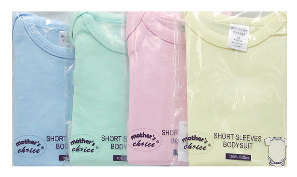 INFANTS SHORT SLEEVE BODYVESTS PASTAL PREMATURE