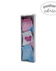 M/C 3 PACK INF SOCKS 'BUTTERFLY'