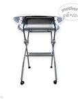 FOLDABLE BABY BATHTUB WITH THERMOMETER AND STAND