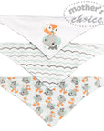 3 PACK BANDANA BIB 'ELIE/FOX'