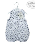 INF GIRLS FLORAL ROMPER 0-3M