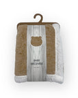 M/C SHERPA FLEECE BLANKET BROWN