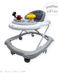 MOTHERS CHOICE BABY WALKER WITH MUSIC AND LIGHT, PLASTIC WHEEL