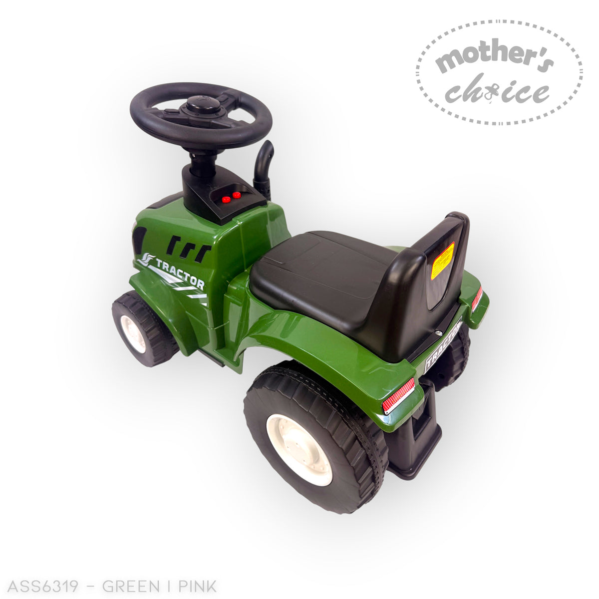 RIDE-ON CAR TRACTOR WITH TRAILOR AND ACCESSORIES