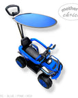 MOTHERS CHOICE RIDE ON CAR WITH CANOPY