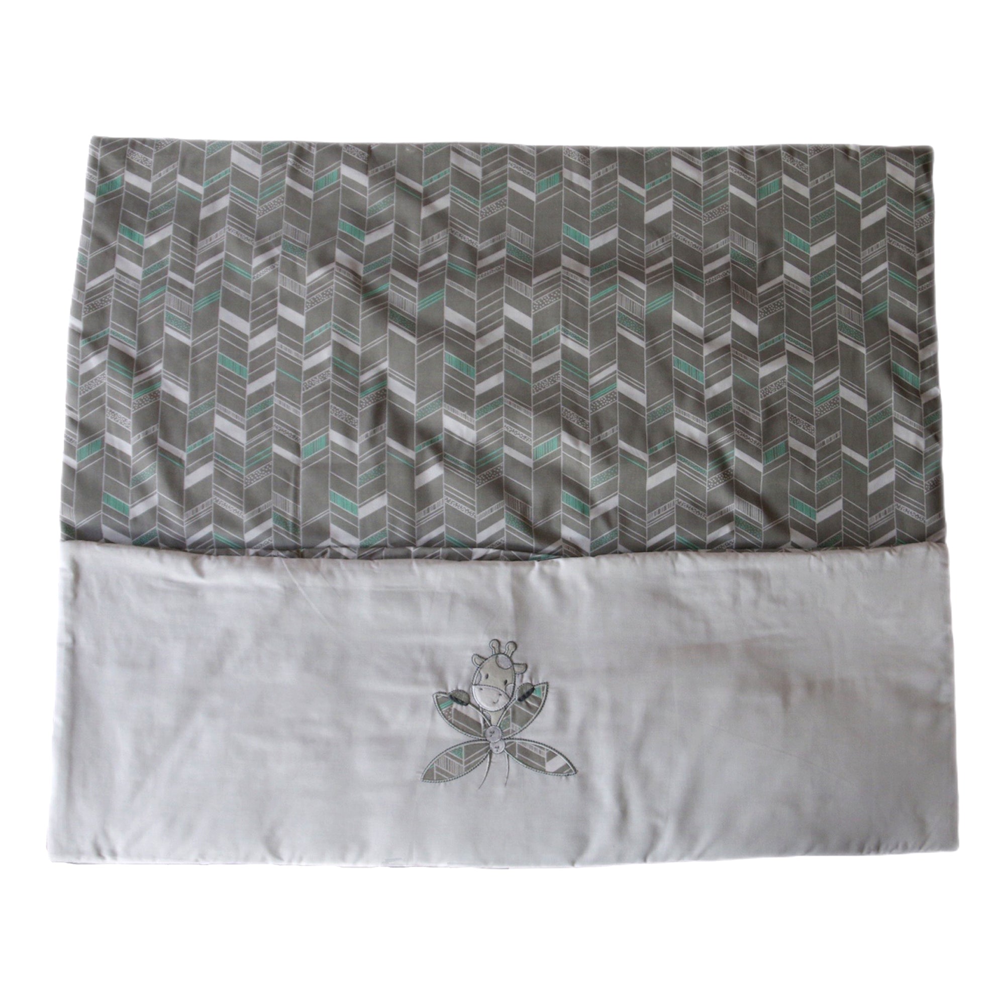 BABY BEDDING SET 'MINT GIRAFFE'