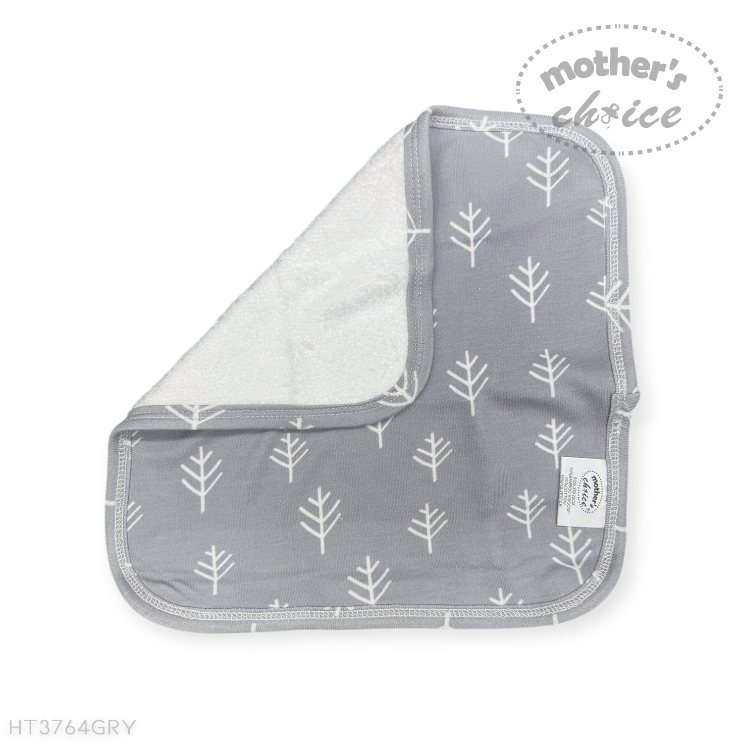 M/C BAMBOO 3PK FACECLOTHS GREY