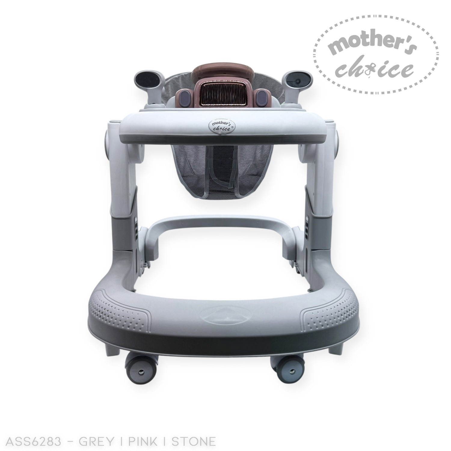 MOTHERS CHOICE BABY WALKER MUSIC MUTE WHEEL