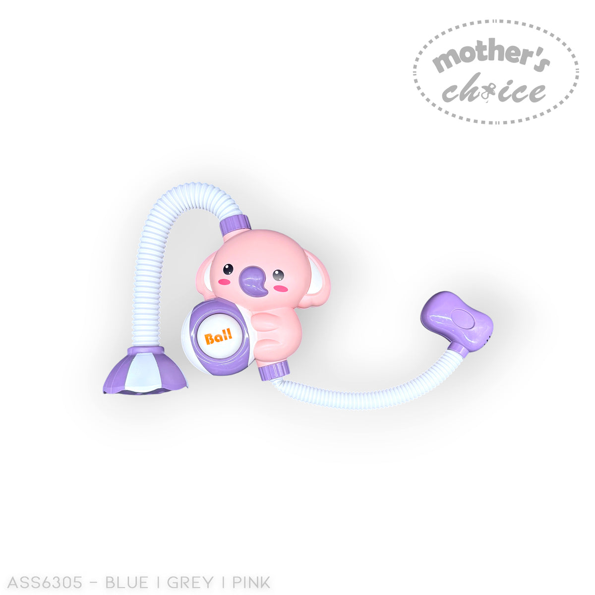 BABY BATH LARGE WITH SMART THERMOMETER AND SHOWER TOY