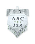 M/C 3 PACK BANDANA BIB SET ABC-123