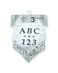 M/C 3 PACK BANDANA BIB SET ABC-123