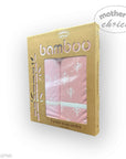 M/C BAMBOO 2PK  BURP CLOTHS PINK