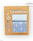 M/C BAMBOO 2PK  WATERPROOF CHANGE MAT  BLUE