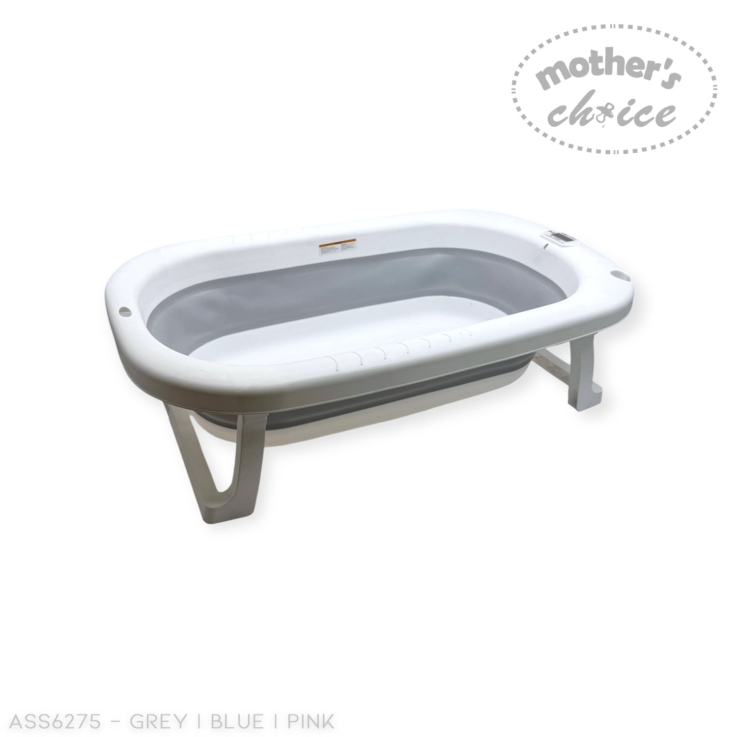 MOTHERS CHOICE BABY BATH TUB WITH CUSHION