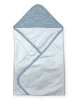 M/C BAMBOO 2PK  HOODED TOWEL BLUE