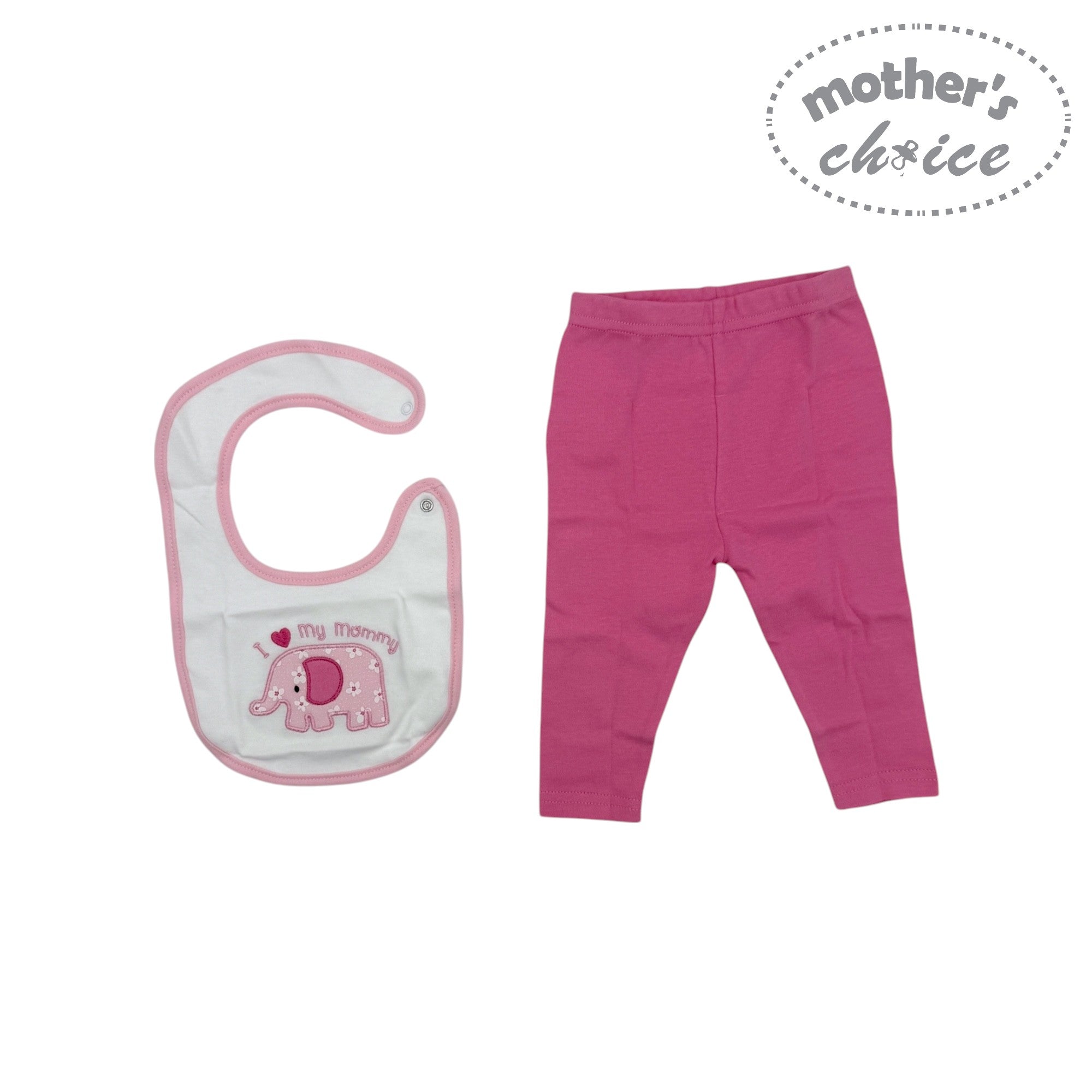 M/C 5 PCS GIFT SET PINK ELEPHANT